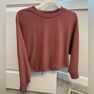 Dynamite Cropped Sweater | Pink